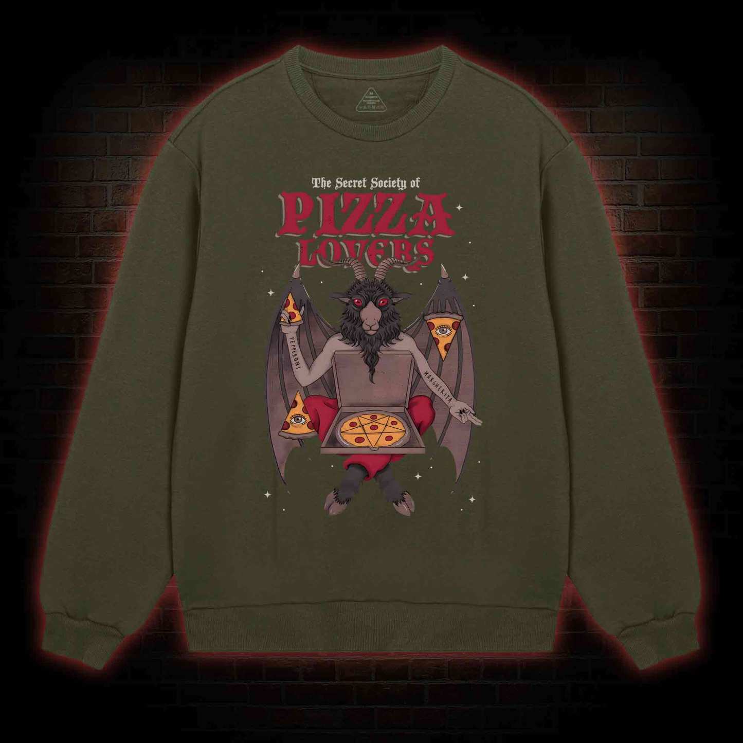 Pizza Lovers Sweatshirt