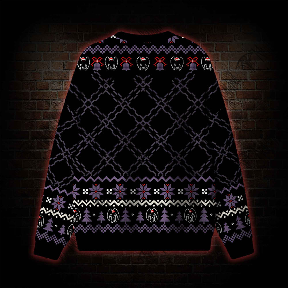 Merry Mothmas Ugly Sweatshirts