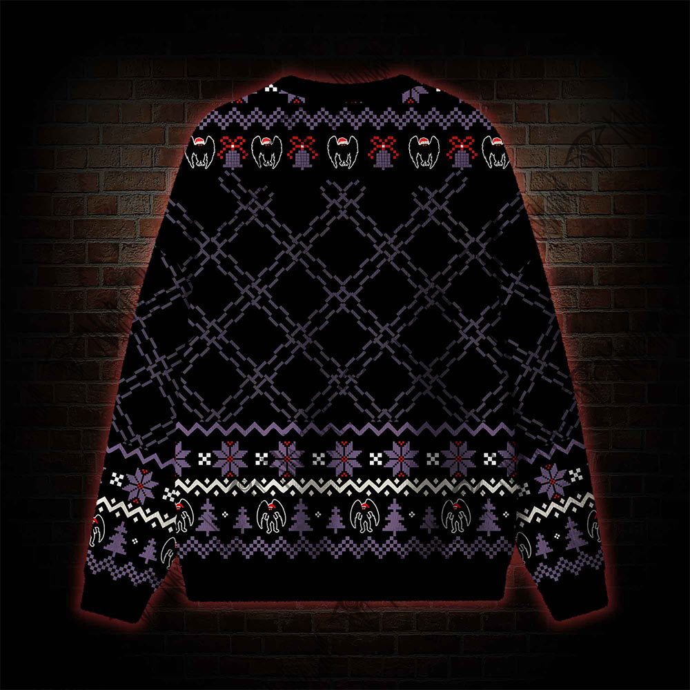 Merry Mothmas Ugly Sweatshirts