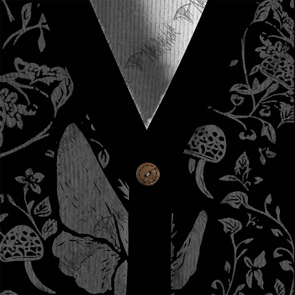 Mothman in the Jungle Cardigan Sweater