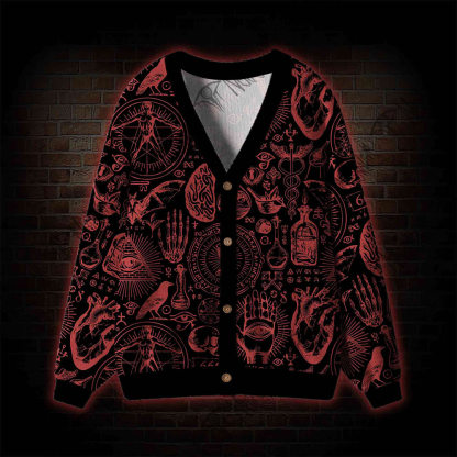 Occultism Cardigan Sweater