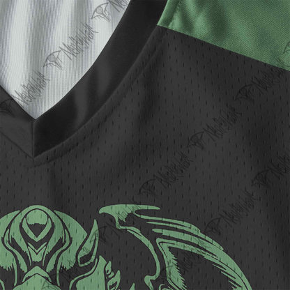 R'lyeh Rising V-Neck Long Sleeve Jersey