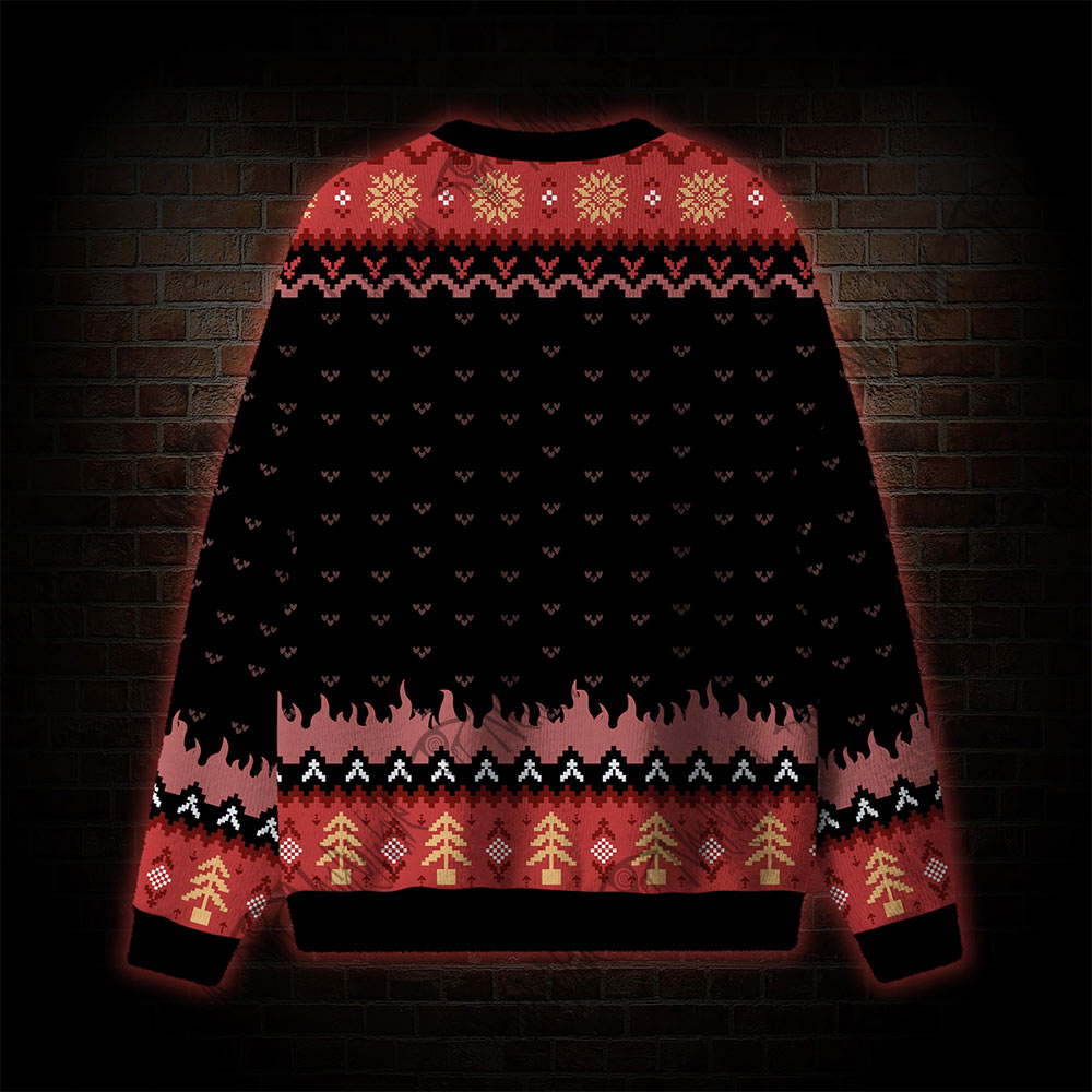 Not Today Satan Ugly Sweatshirts