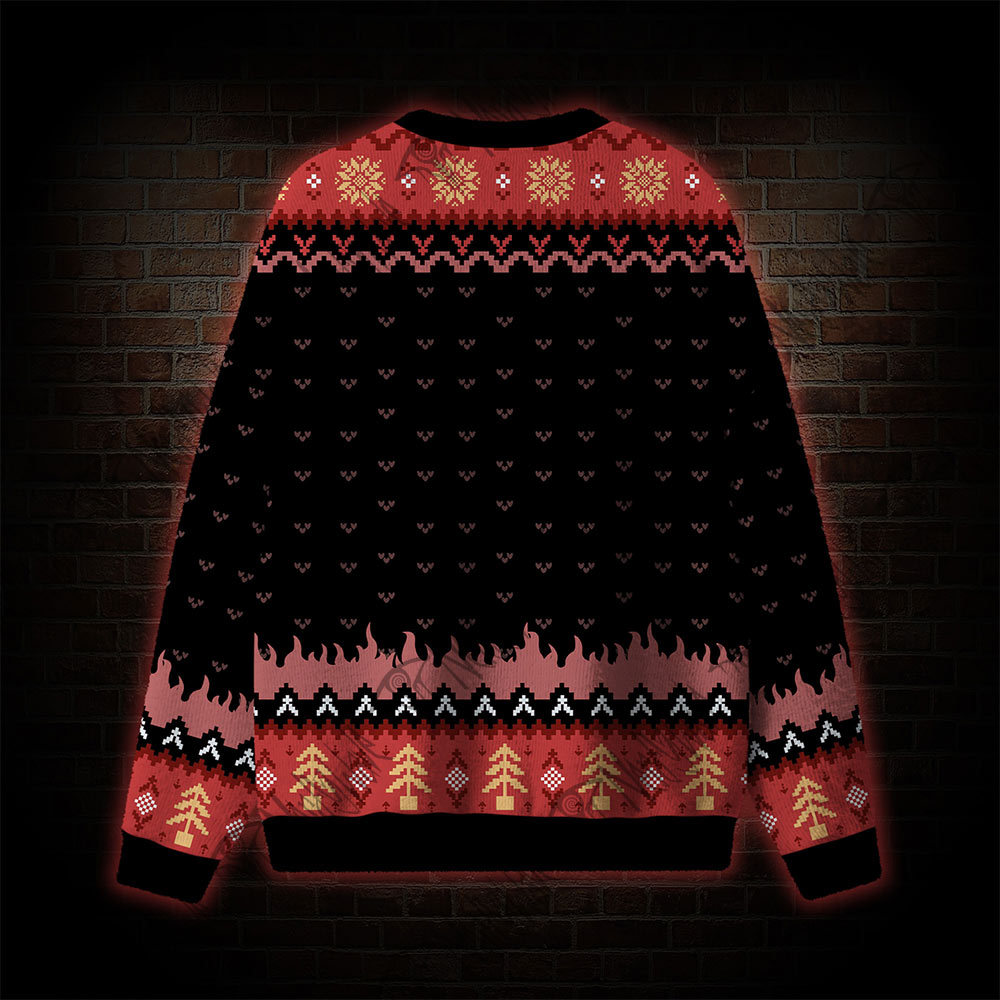 Not Today Satan Ugly Sweatshirts