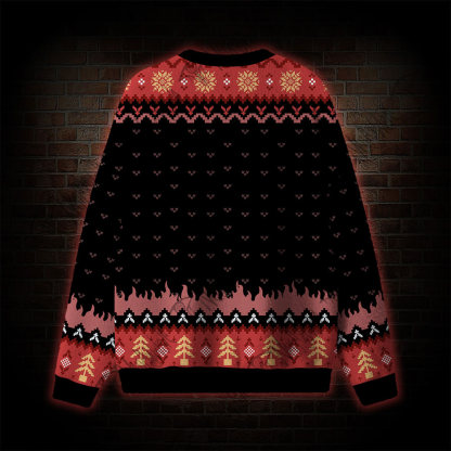 Not Today Satan Ugly Sweatshirts