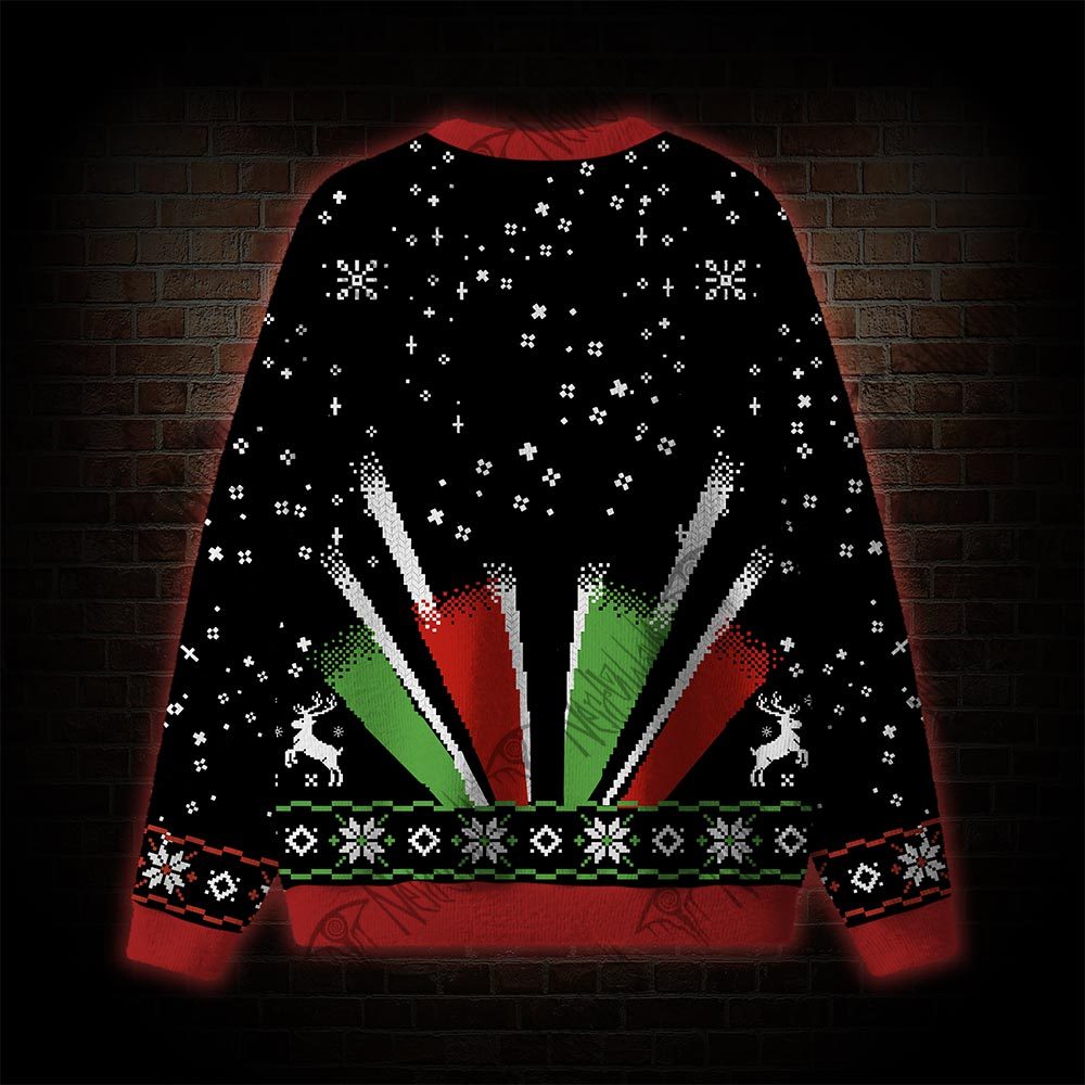 Dj Santa Club Ugly Sweatshirts