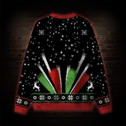 Dj Santa Club Ugly Sweatshirts