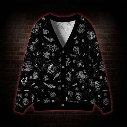 Aliens Cardigan Sweater