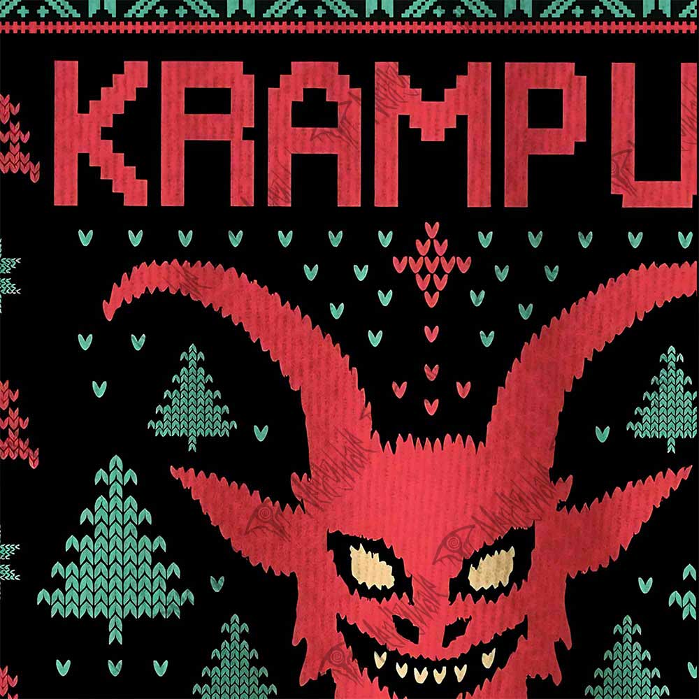Krampus is Coming to Town Ugly Sweatshirts