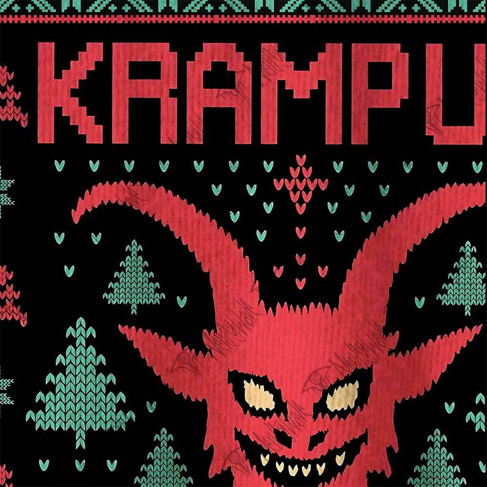 Krampus is Coming to Town Ugly Sweatshirts