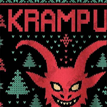 Krampus is Coming to Town Ugly Sweatshirts