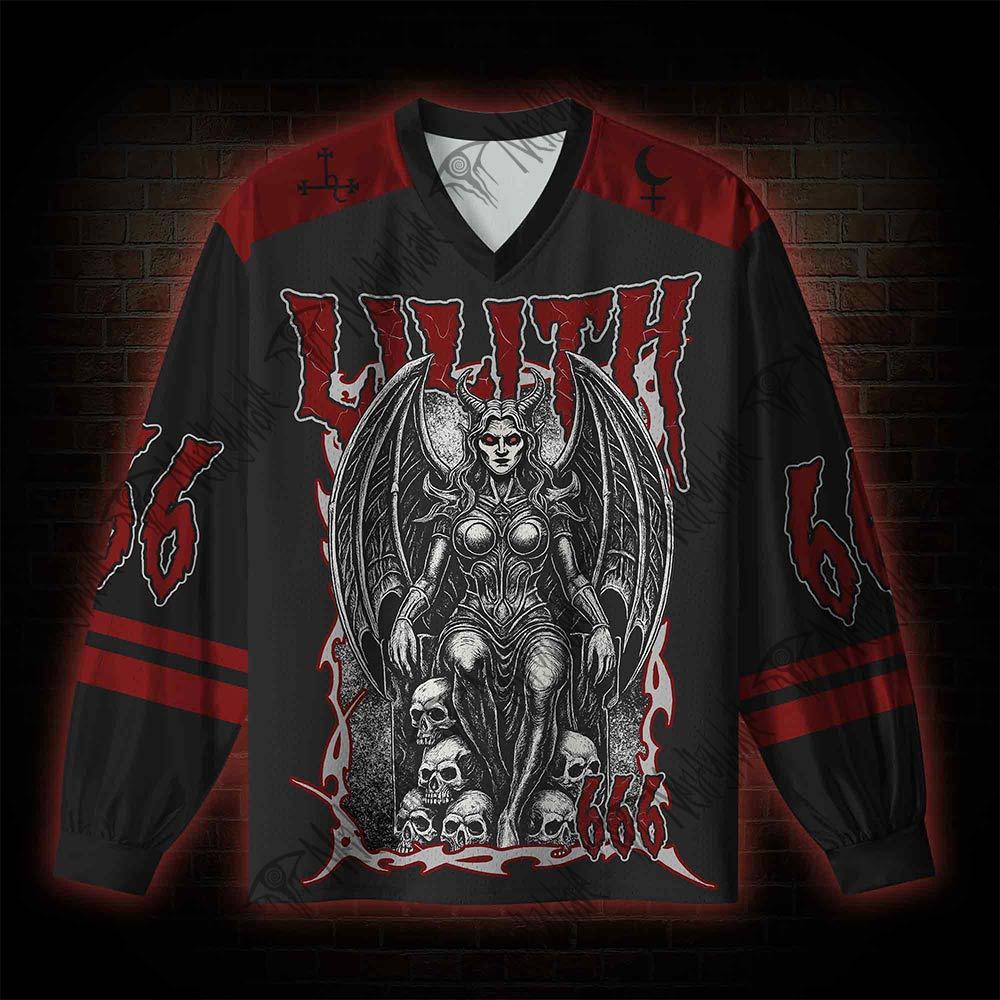 Lilith V-Neck Long Sleeve Jersey