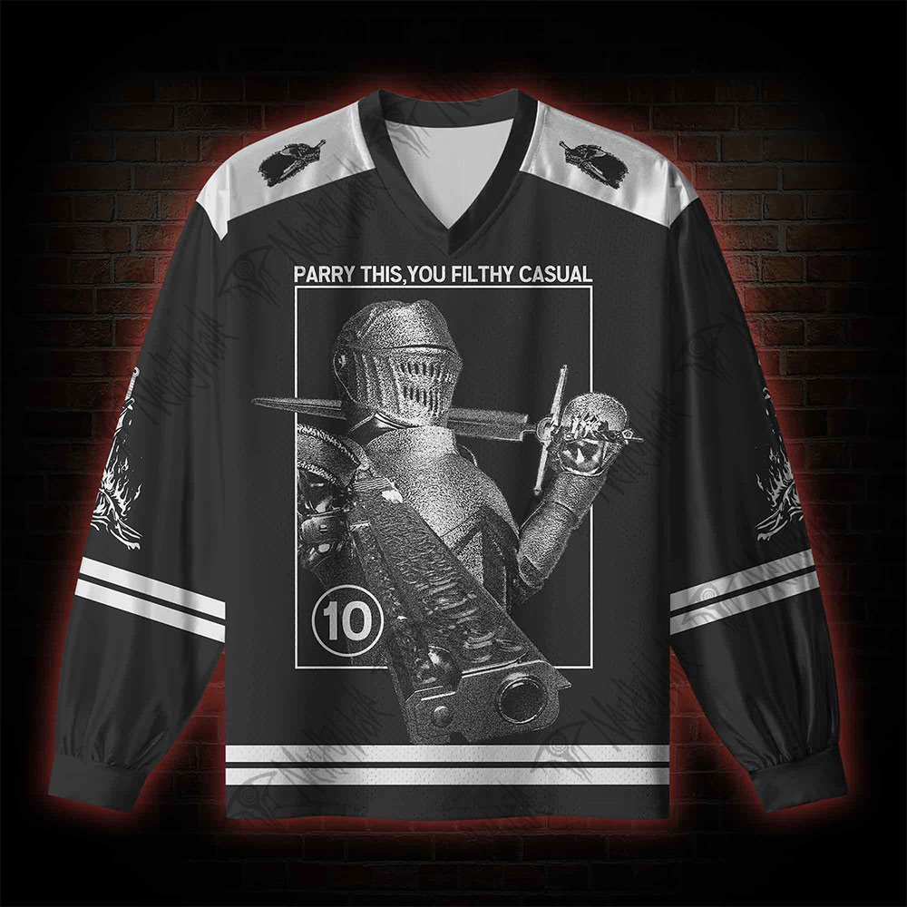 Parry This You Filthy Casual V-Neck Long Sleeve Jersey