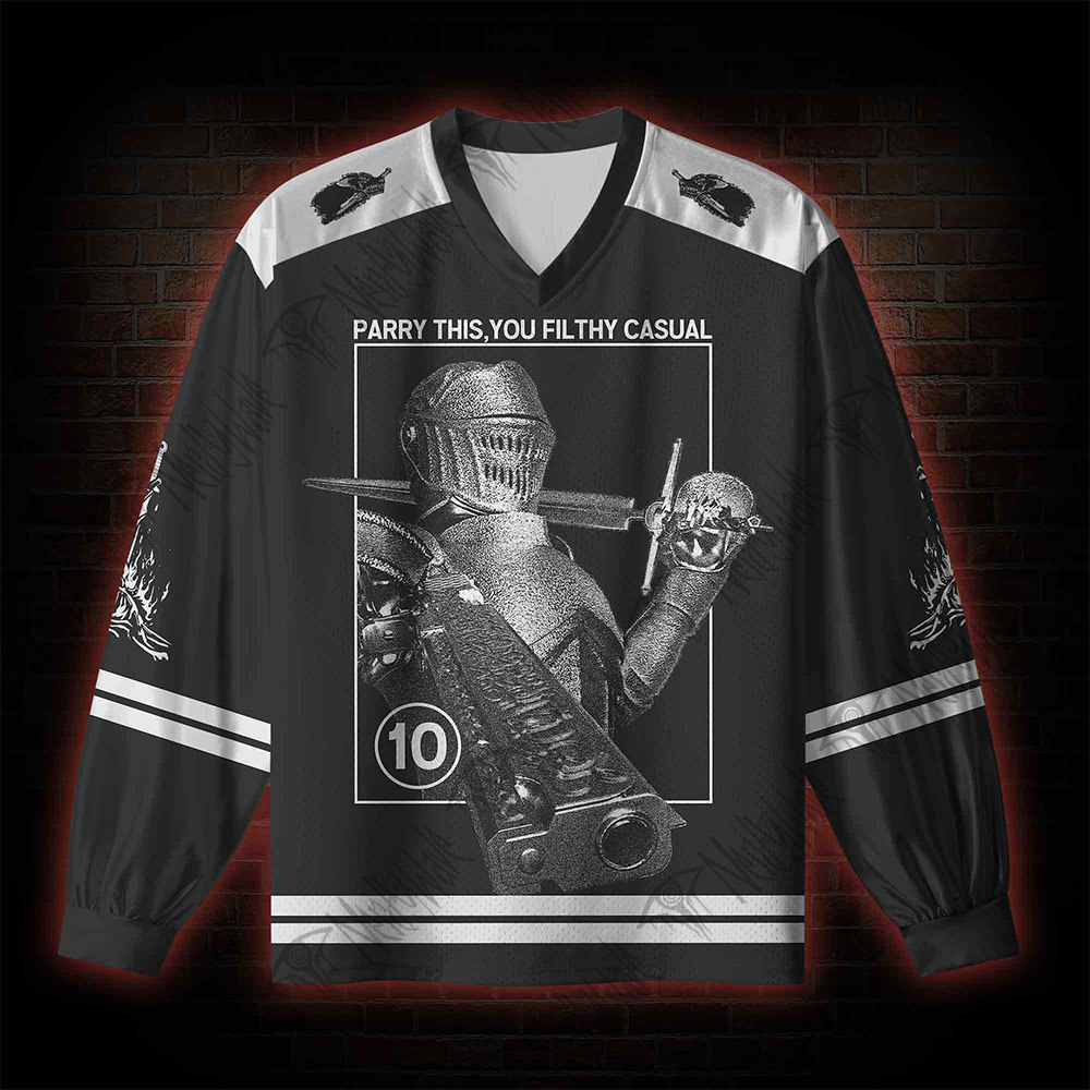 Parry This You Filthy Casual V-Neck Long Sleeve Jersey