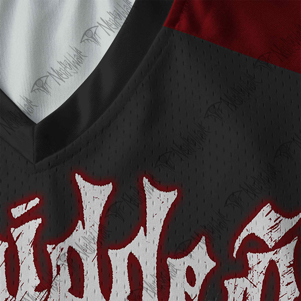 Lilith Horror V-Neck Long Sleeve Jersey