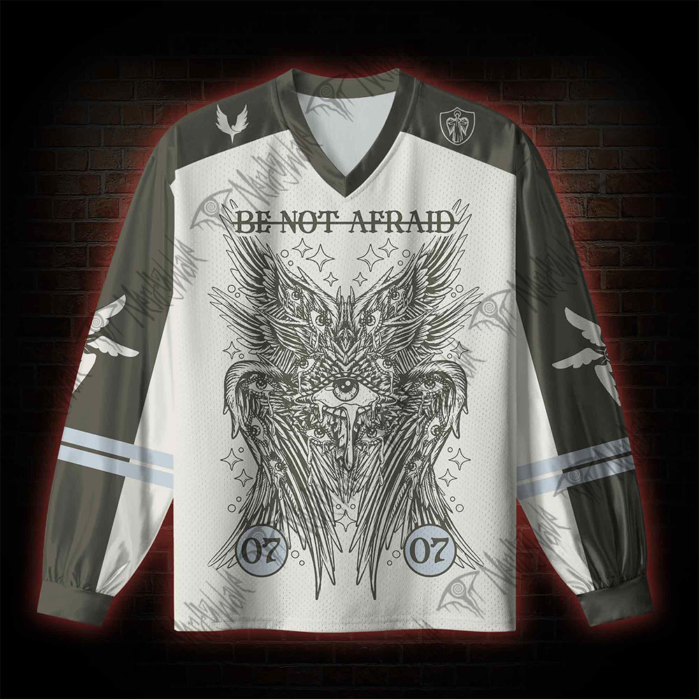 Be Not Afraid V-Neck Long Sleeve Jersey