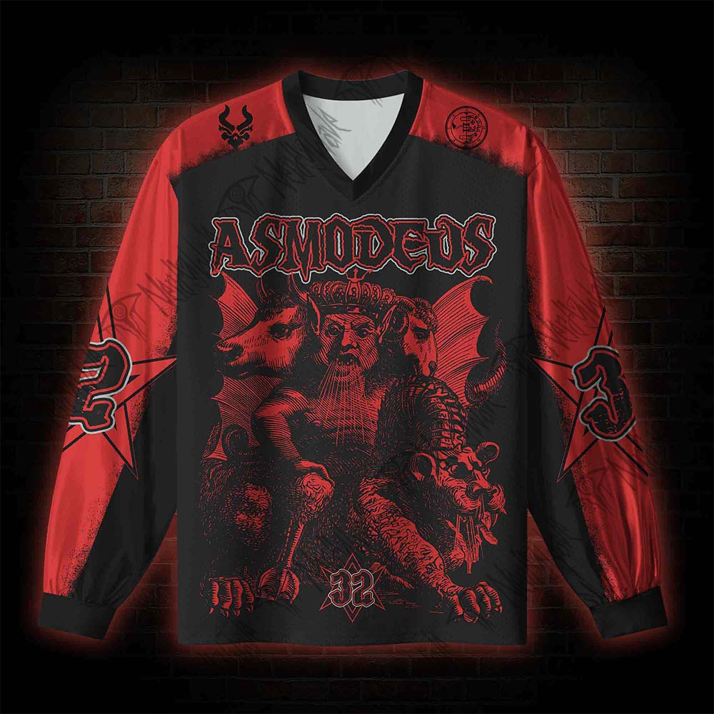 Asmodeus V-Neck Long Sleeve Jersey
