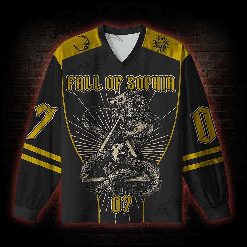 Gnosticism V-Neck Long Sleeve Jersey