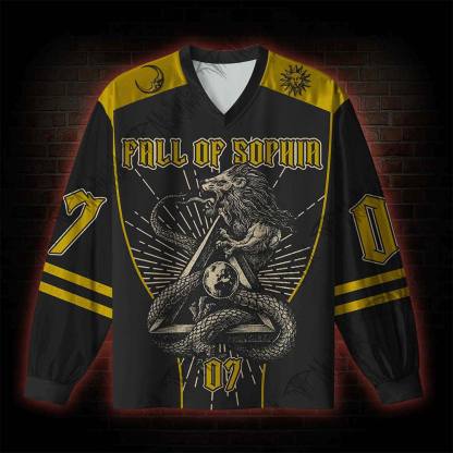 Gnosticism V-Neck Long Sleeve Jersey