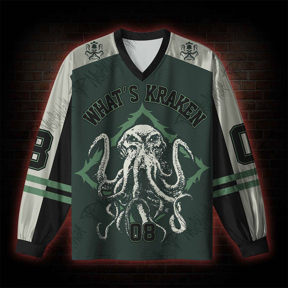 What's Karke V-Neck Long Sleeve Jersey