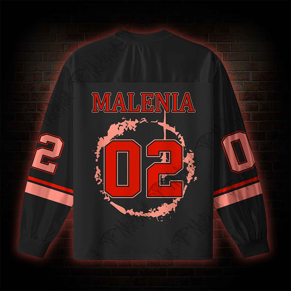 I Have Never Known Defeat V-Neck Long Sleeve Jersey