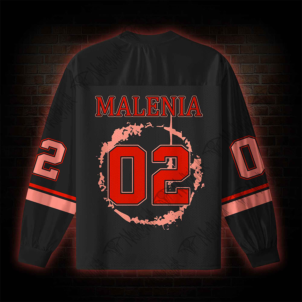 I Have Never Known Defeat V-Neck Long Sleeve Jersey