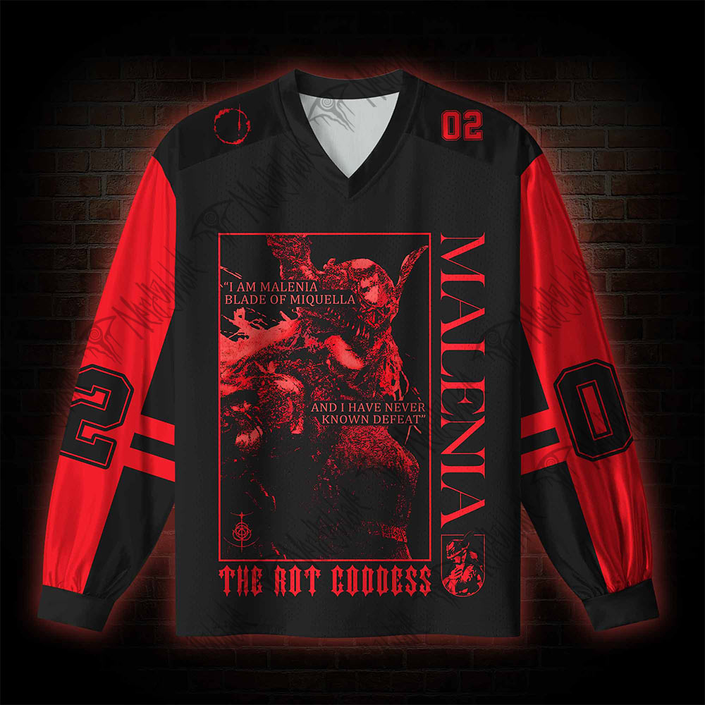 Heed My Words V-Neck Long Sleeve Jersey