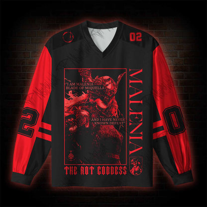 Heed My Words V-Neck Long Sleeve Jersey