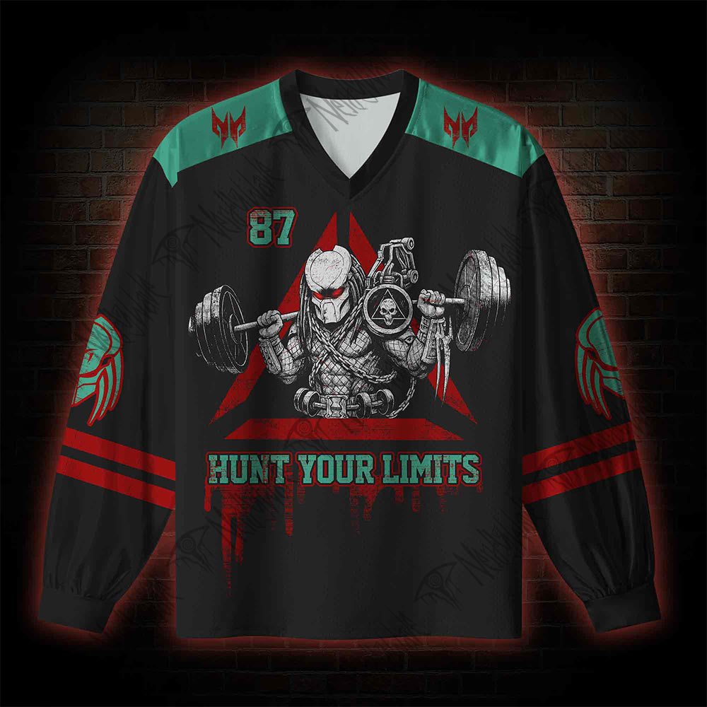 Hunt Your Limits V-Neck Long Sleeve Jersey