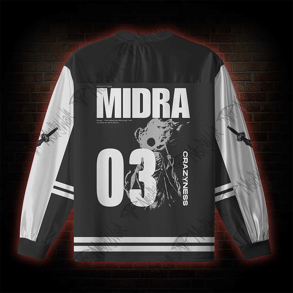 Crazyness V-Neck Long Sleeve Jersey