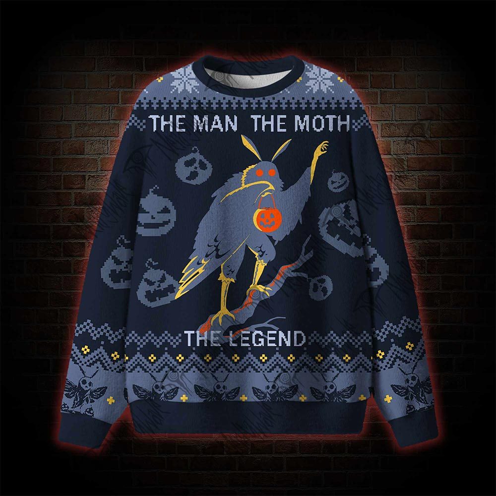 The Man The Moth The Legend Ugly Sweatshirts