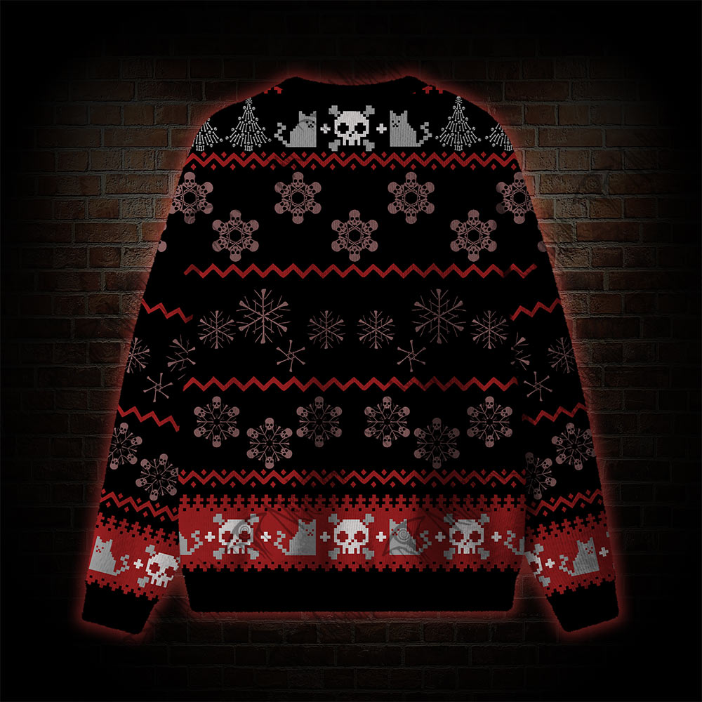 Meowy Christmas Ugly Sweatshirts