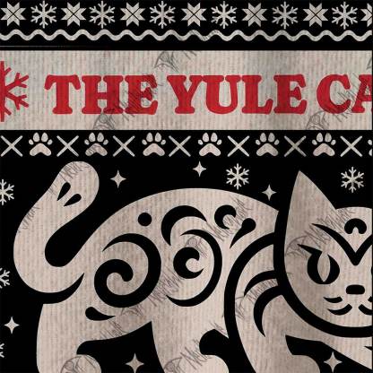 The Yule Cat Jolakotturinn Ugly Sweatshirts