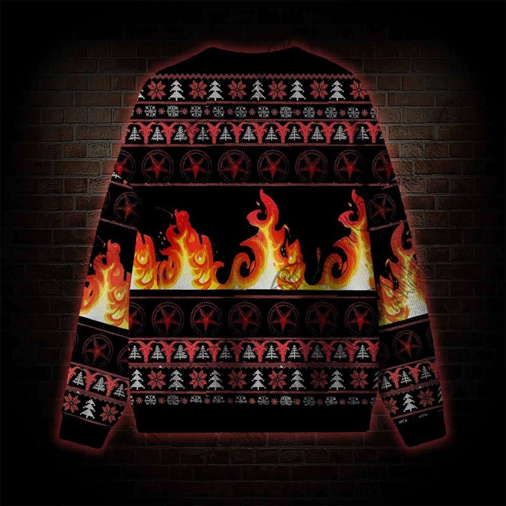 Satan Clans Ugly Sweatshirts