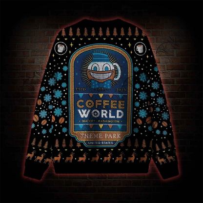 Watery Coffee World Ugly Sweatshirts