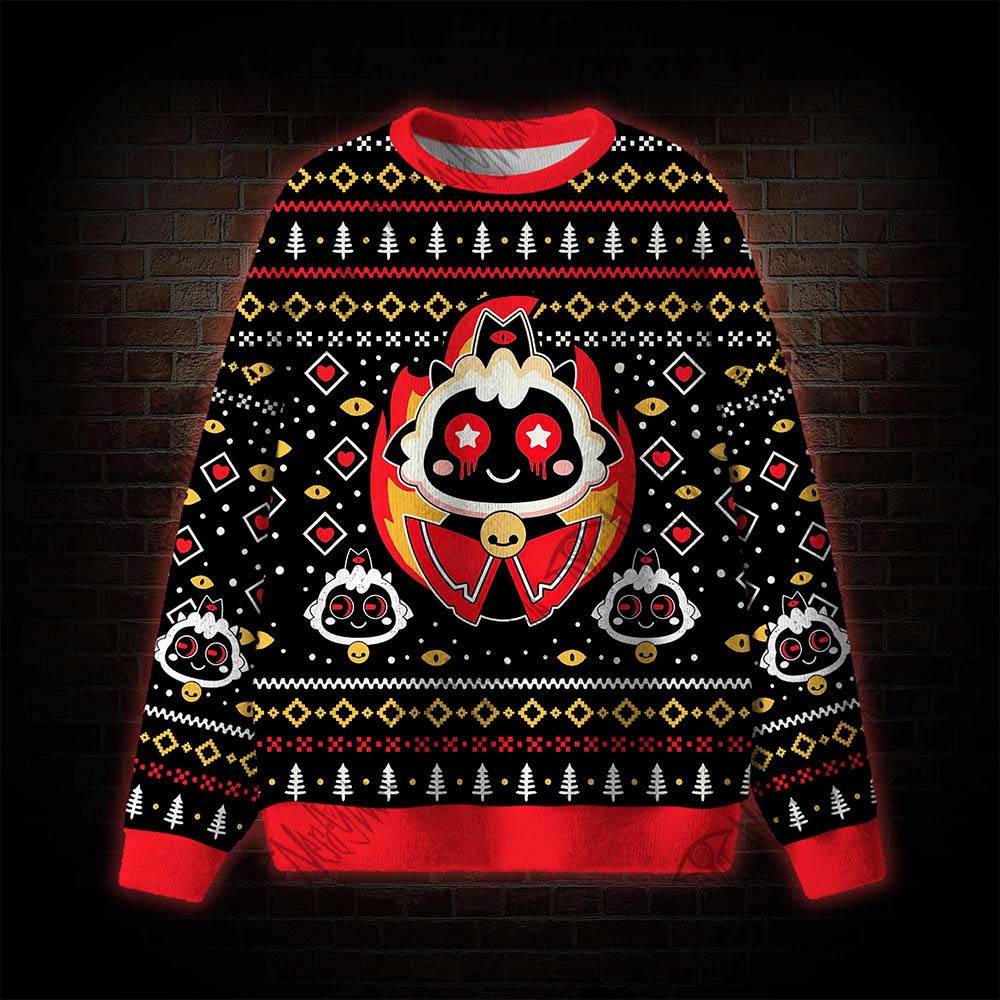 Cult of the Lamb Ugly Sweatshirts