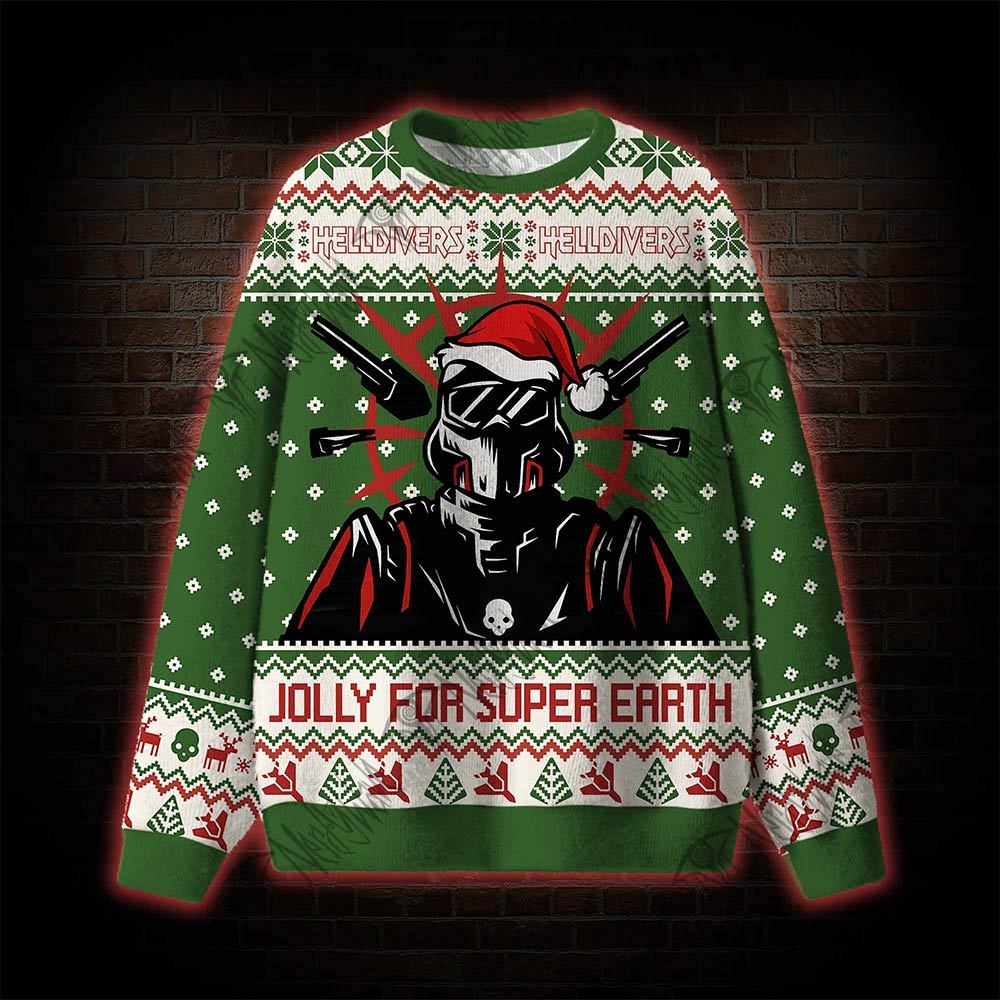 Jolly for Super Earth Ugly Sweatshirts
