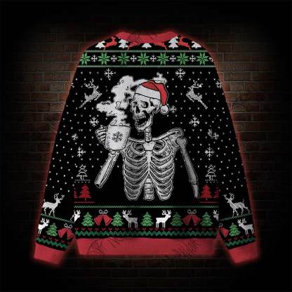 Skull Christmas Ugly Sweatshirts