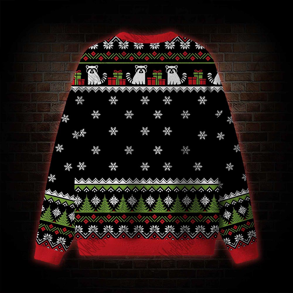 Overstimulated And Festiue Af Ugly Sweatshirts