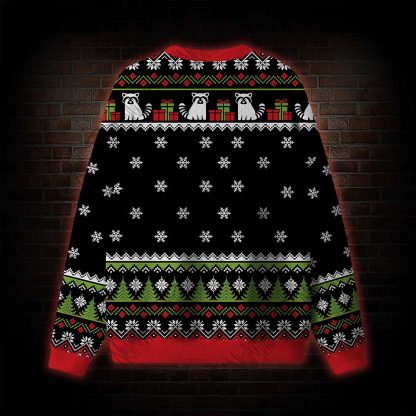 Overstimulated And Festiue Af Ugly Sweatshirts