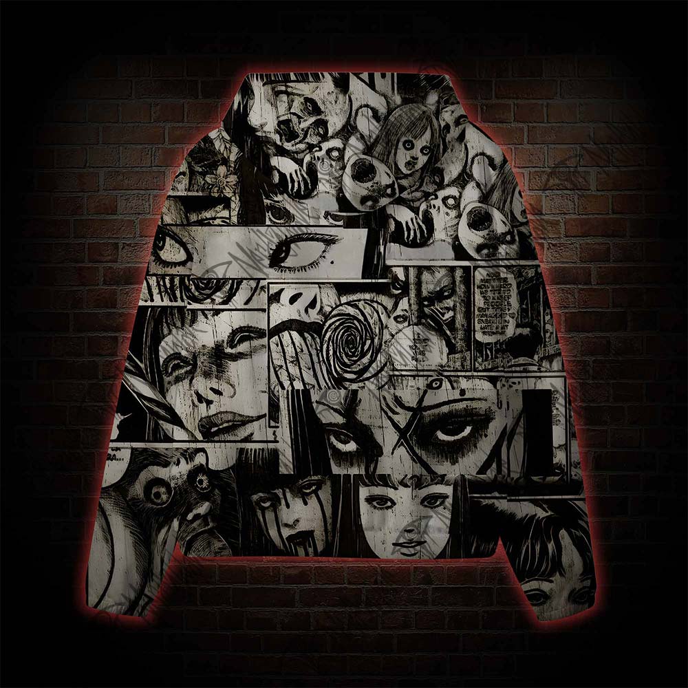 Eyes of Horrors All Over Print Scuba Hoodie