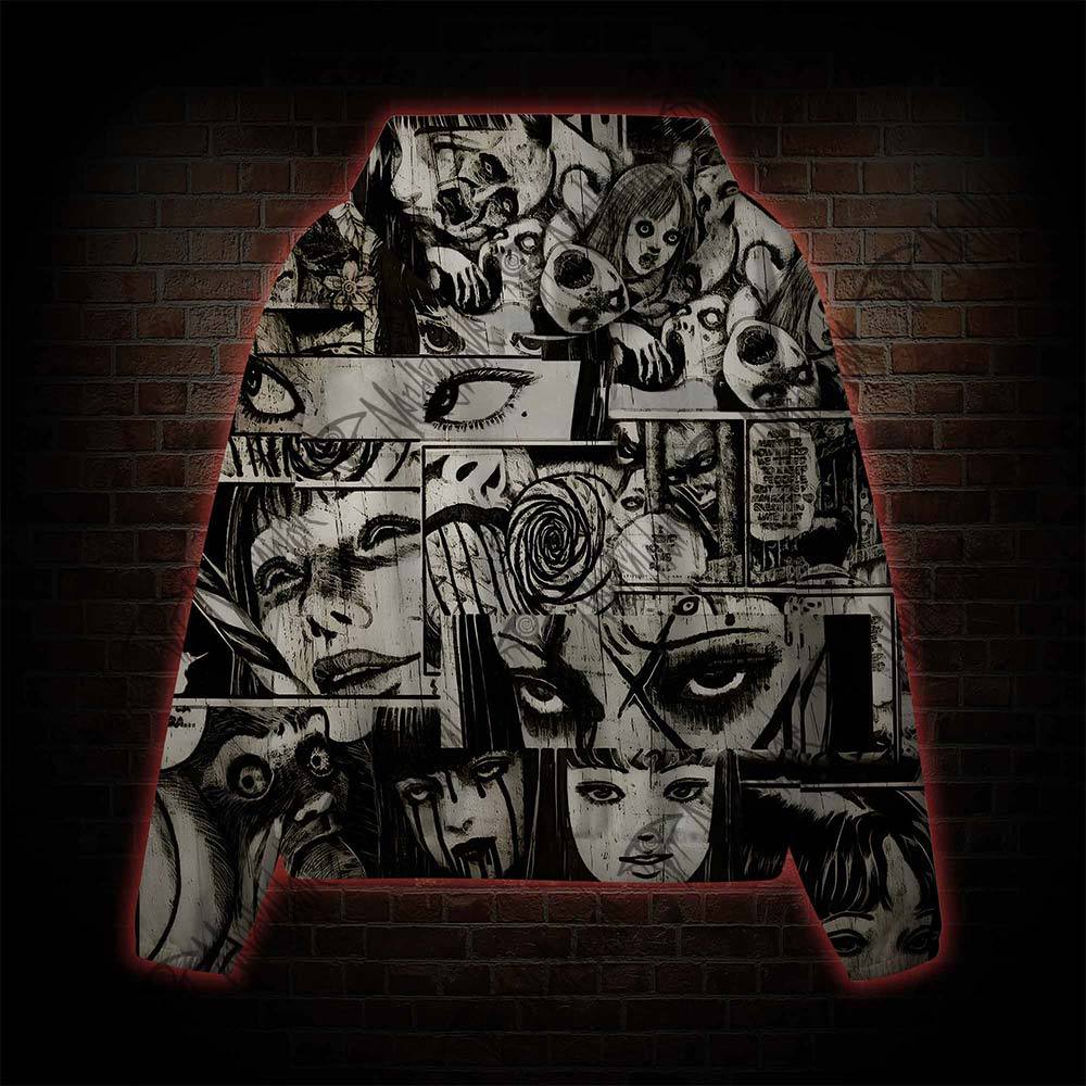 Eyes of Horrors All Over Print Scuba Hoodie