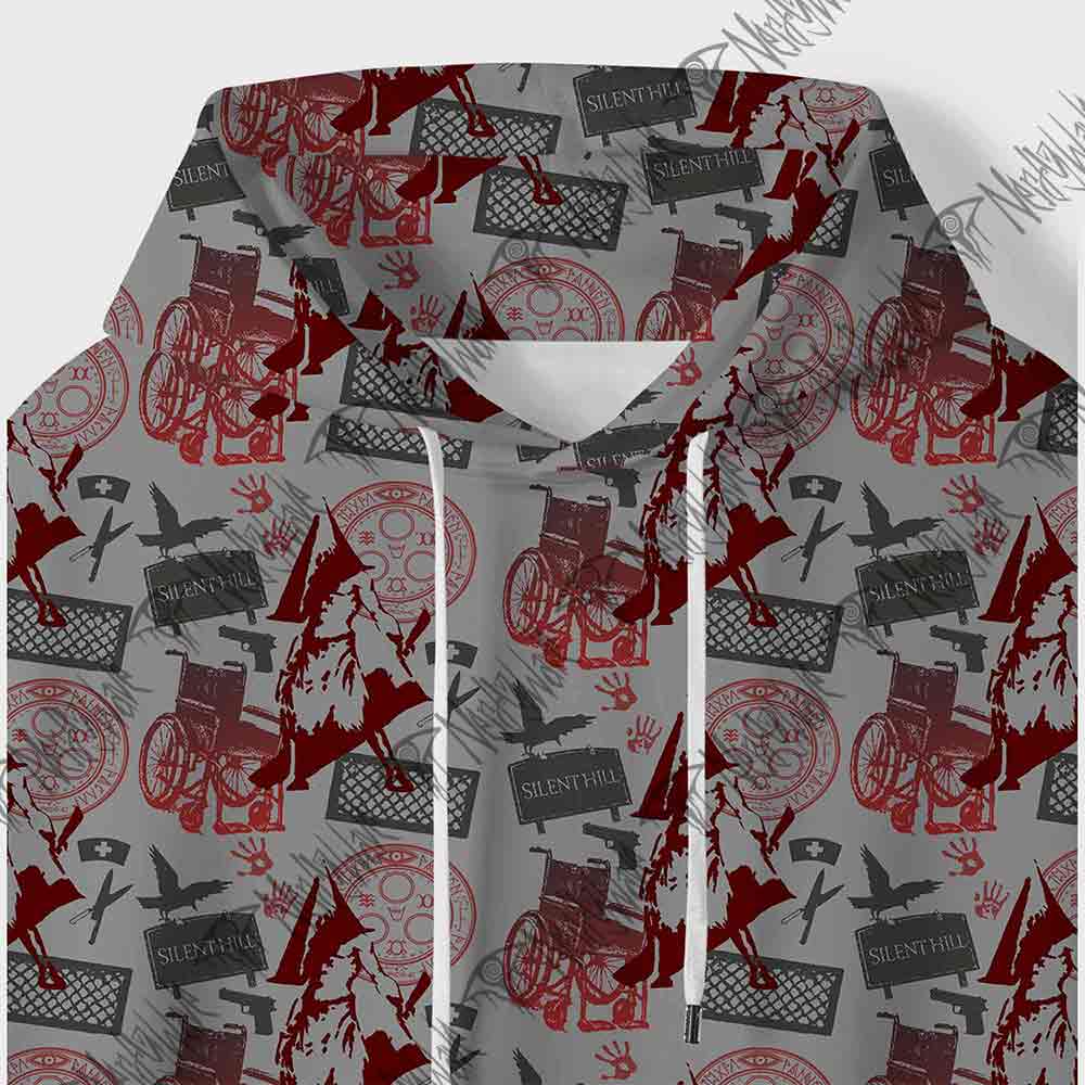 Rusty All Over Print Scuba Hoodie