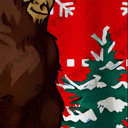 Bigfoot In The Jungle Ugly Sweatshirts