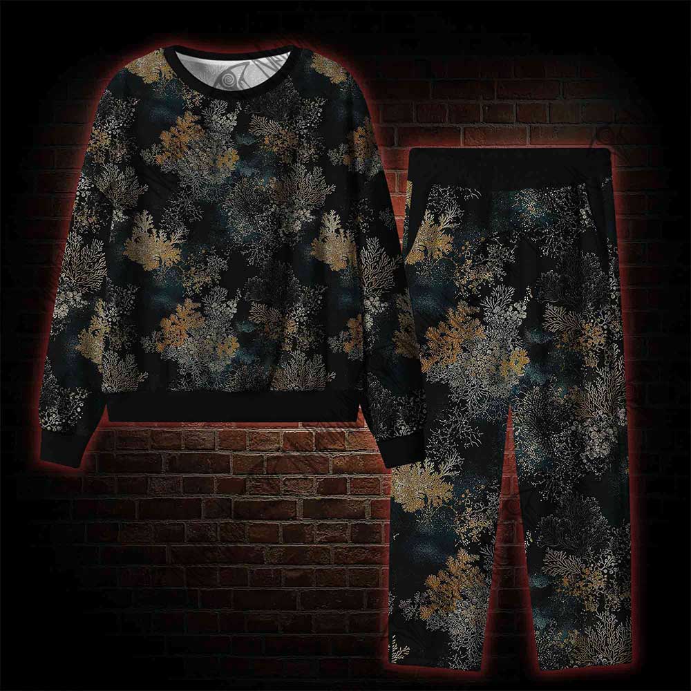 Overlooking the Dark Forest Cozy Pajama Sets