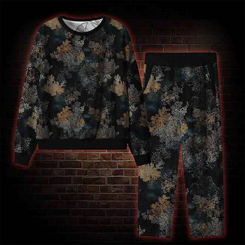 Overlooking the Dark Forest Cozy Pajama Sets