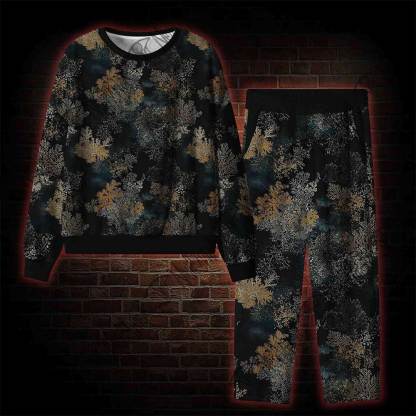 Overlooking the Dark Forest Cozy Pajama Sets