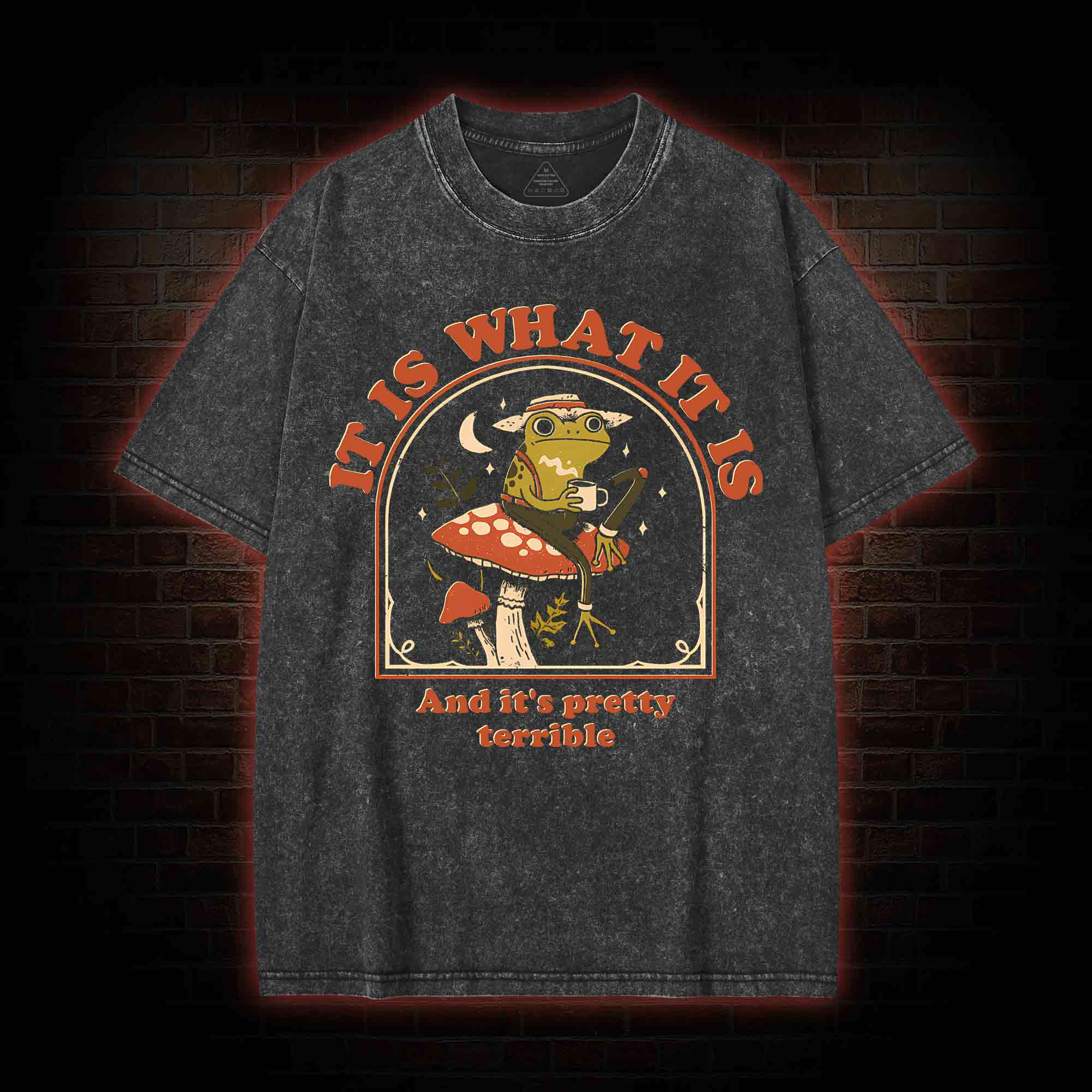 It Is What It Is Washed T-shirt