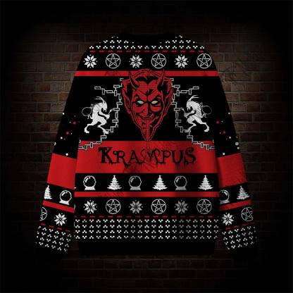 Krampus Horror Ugly Sweatshirts