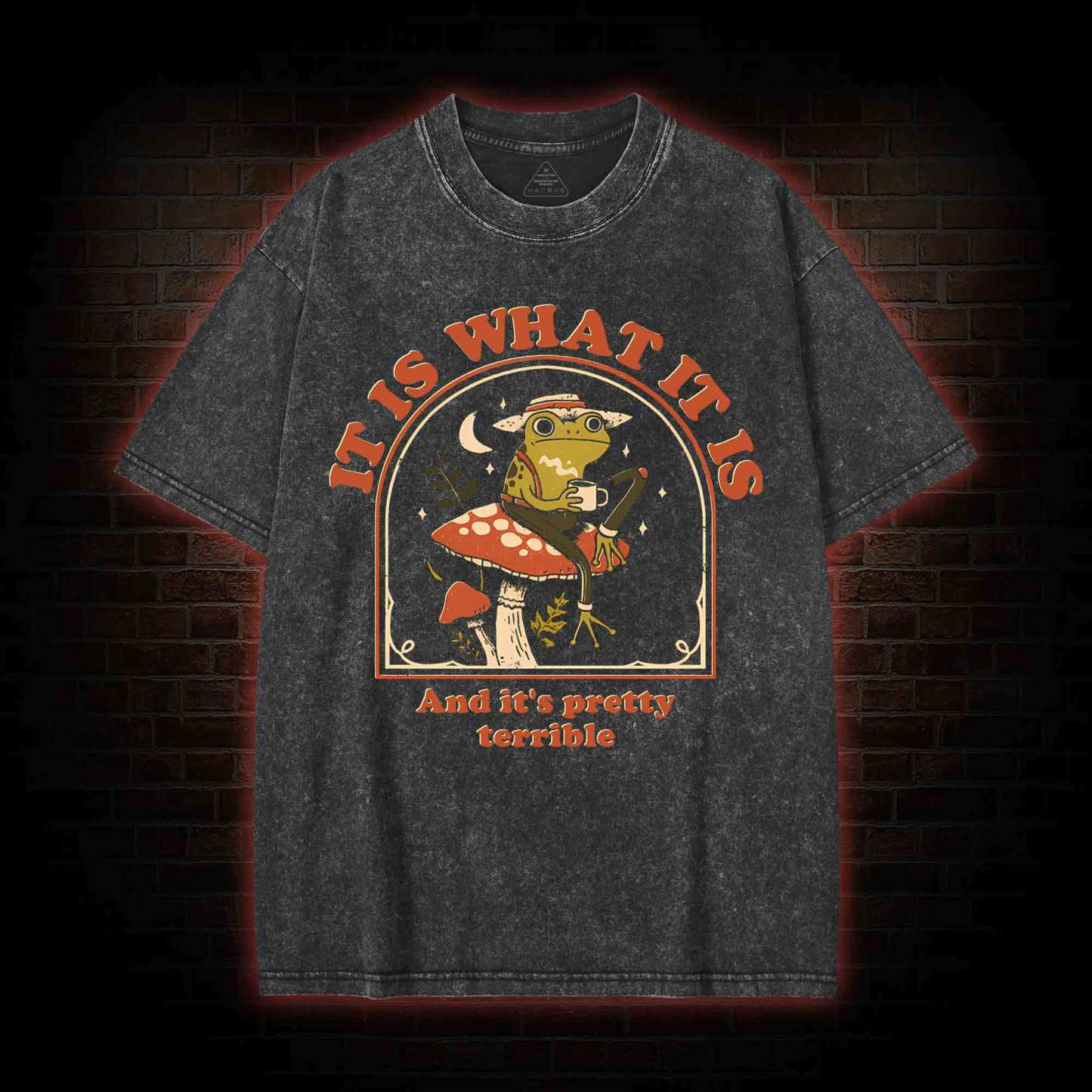 It Is What It Is Washed T-shirt